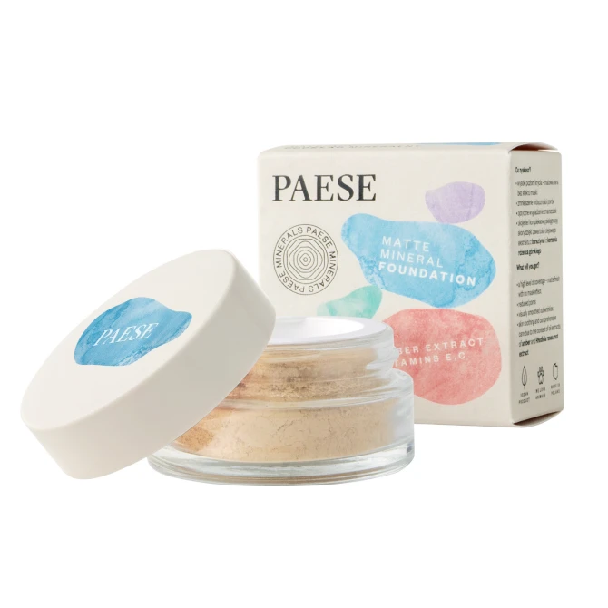 PAESE Minerals matujący podkład mineralny 103N Sand 7g (id: 4123)