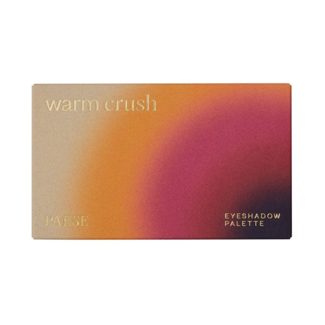 PAESE Warm Crush Eyeshadow Palette paleta cieni do powiek 11g (id: 38482)