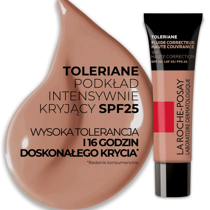 LA ROCHE-POSAY TOLERIANE Podkład Intensywnie Kryjący SPF 25 Odcień 11 - 30ml (id: 72599)