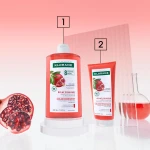 KLORANE PROMIENNOŚĆ KOLORU Szampon przedłużający trwałość i intensywność koloru z granatem - 400ml (id: 25200)
