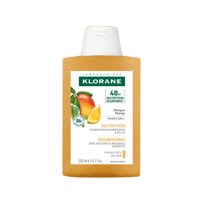 Klorane Nourishing Shampoo szampon do włosów suchych z mango 200ml (id: 25188)