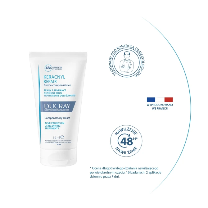 DUCRAY KERACNYL REPAIR Krem odbudowujący - 50ml (id: 50066)