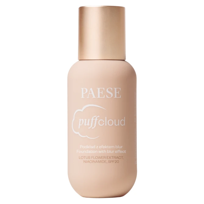 PAESE Puff Cloud podkład do twarzy z efektem blur 04 Shell Beige 37ml (id: 72728)