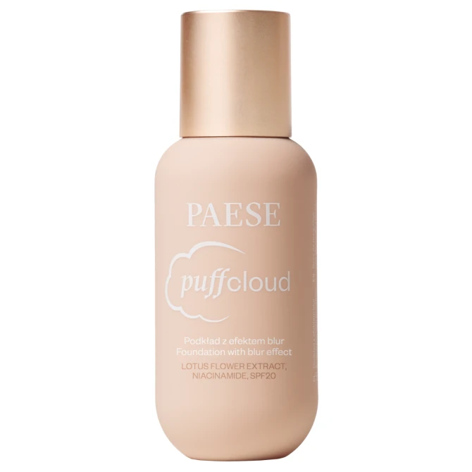 PAESE Puff Cloud podkład do twarzy z efektem blur 01 Light Beige 37ml (id: 72725)