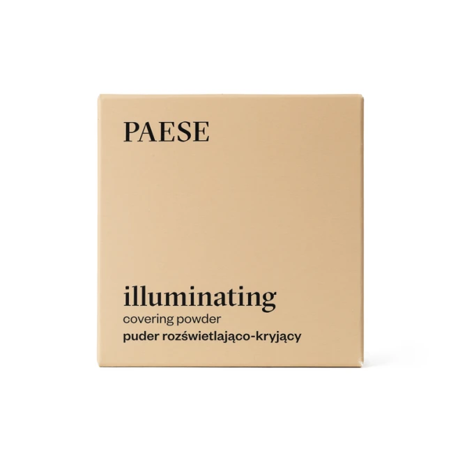 PAESE Iluminating Covering Powder puder rozświetlająco-kryjący 4C Opalony 9g (id: 10961)