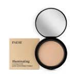 PAESE Iluminating Covering Powder puder rozświetlająco-kryjący 1C Ciepły Beż 9g (id: 10964)
