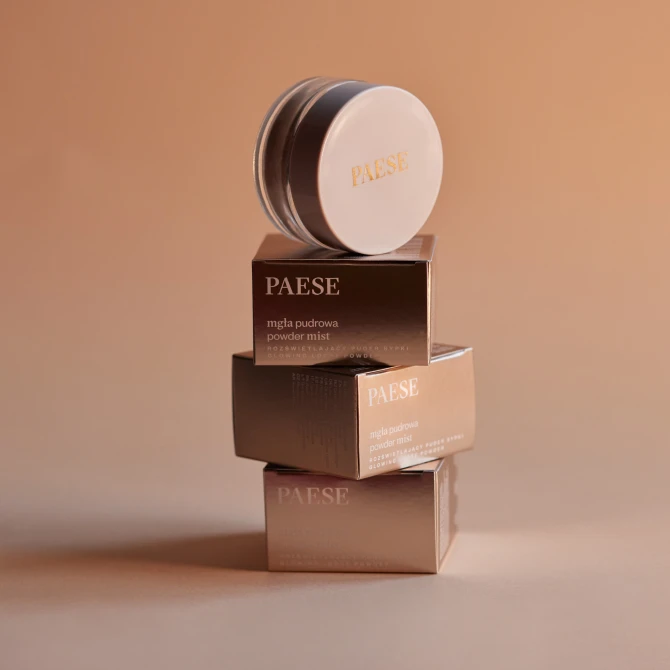 PAESE Powder Mist rozświetlający puder sypki 01 Light Beige 5g (id: 43413)