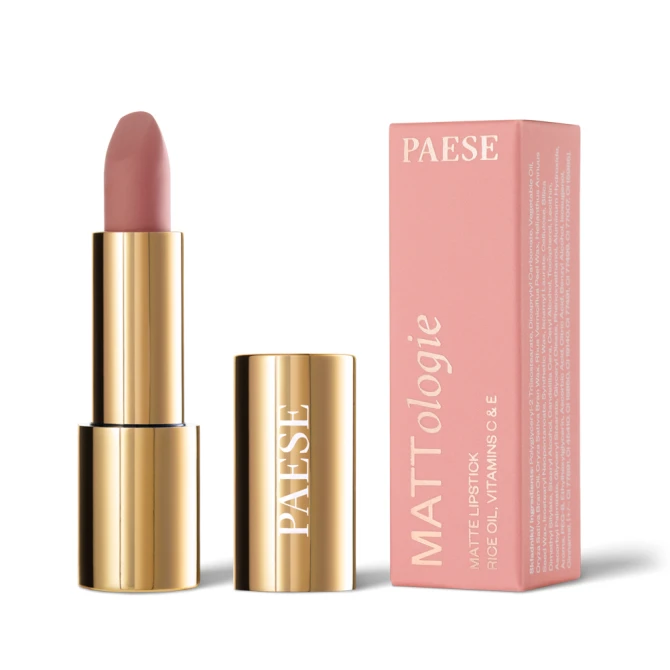 PAESE MATTOLOGIE Pomadka do ust 107 No Maku Up Nude - 4,3 g (id: 72597)