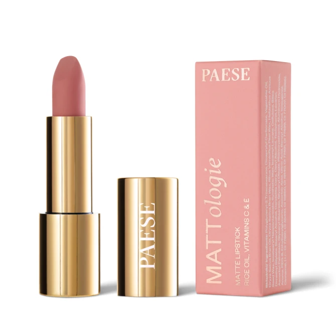 PAESE MATTOLOGIE Pomadka do ust 105 Peach Nude - 4,3 g (id: 72596)
