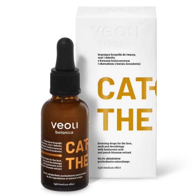 VEOLI BOTANICA Catch The Sun brązujące kropelki do twarzy szyi i dekoltu - 30ml (id: 34516)