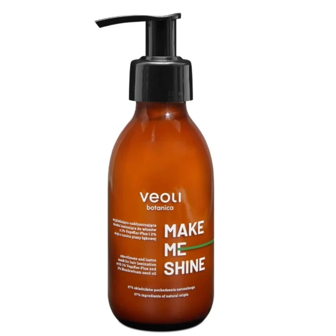VEOLI BOTANICA Make Me Shine wygładzająco-nabłyszczająca maska laminująca do włosów - 140ml (id: 46903)