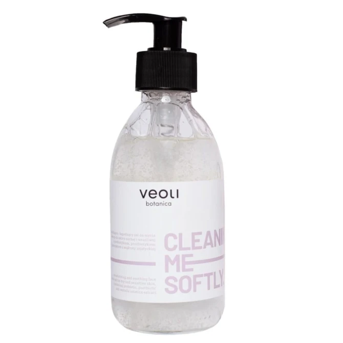VEOLI BOTANICA Cleaning Me Softly nawilżająco-łagodzący żel do mycia twarzy - 190ml (id: 46904)
