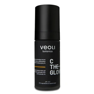 VEOLI BOTANICA C The Glow rozjaśniająco-wyciszające serum wodno-żelowe z glukozydem askorbylu 10% i trokserutyną 1% - 30ml