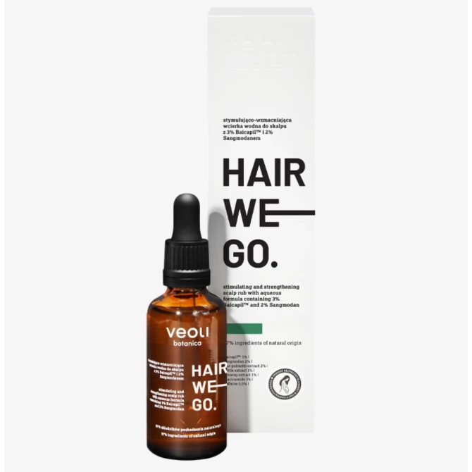 VEOLI BOTANICA Hair We Go Stymulująco-Wzmacniająca Wcierka Wodna do Skalpu - 50ml (id: 72729)