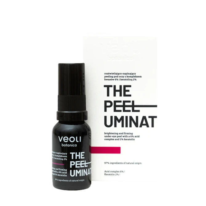 VEOLI BOTANICA The Peeluminator rozświetlająco-napinający peeling pod oczy - 15ml (id: 69093)