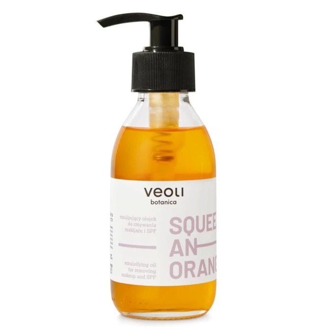 VEOLI BOTANICA Squeeze An Orange Emulgujący Olejek Do Zmywania Makijażu i SPF - 132,7g (id: 34513)