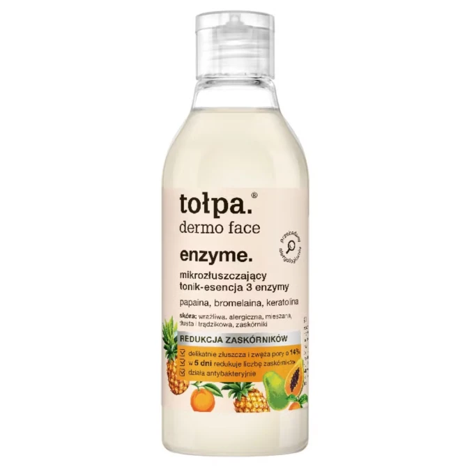 TOŁPA DERMO FACE ENZYME Mikrozłuszczający Tonik - esencja 3 enzymy - 200ml (id: 2056)