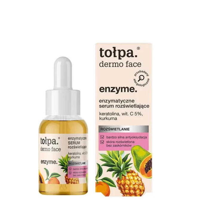 TOŁPA DERMO FACE ENZYME Enzymatyczne Serum Rozświetlające - 30ml (id: 72853)