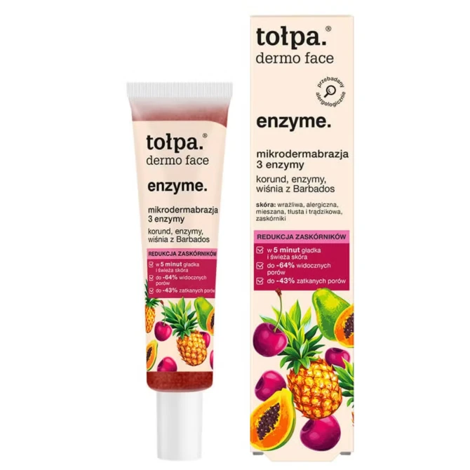 TOŁPA DERMO FACE Enzyme Peeling mikrodermabrazja - 3 enzymy - 40ml (id: 72855)