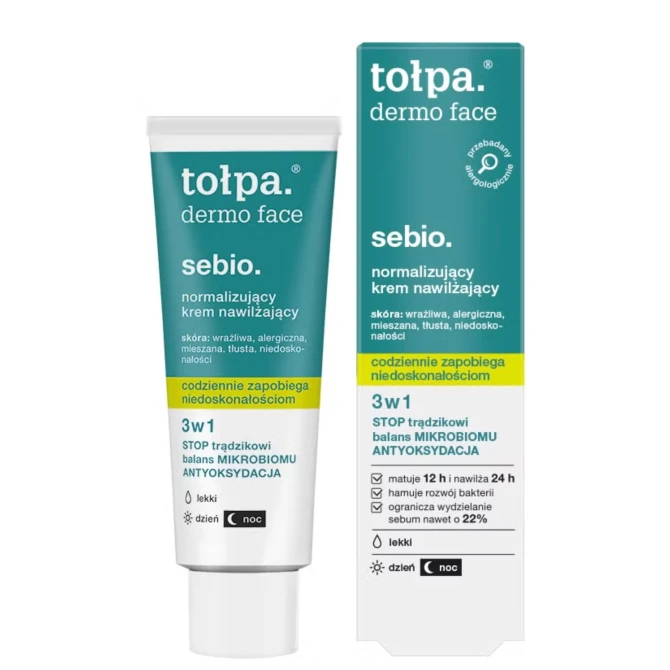 TOŁPA DERMO FACE SEBIO Normalizujący Krem Nawilżajacy - 40ml (id: 72856)