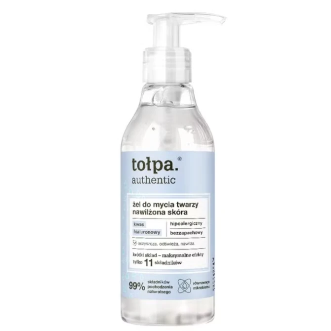TOŁPA AUTHENTIC Żel do mycia twarzy nawilżona skóra - 195ml (id: 72859)