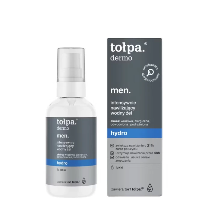 TOŁPA DERMO MEN hydro intensywnie nawilżający wodny żel lekki - 75ml (id: 72867)