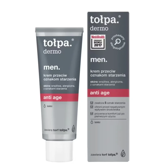 TOŁPA DERMO MEN anti AGE krem przeciw oznakom starzenia - 40ml (id: 72868)