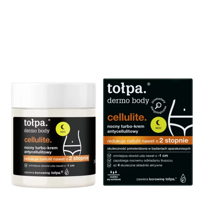 TOŁPA DERMO BODY CELLULITE Nocny Turbo Krem Antycellulitowy - 250ml (id: 2076)