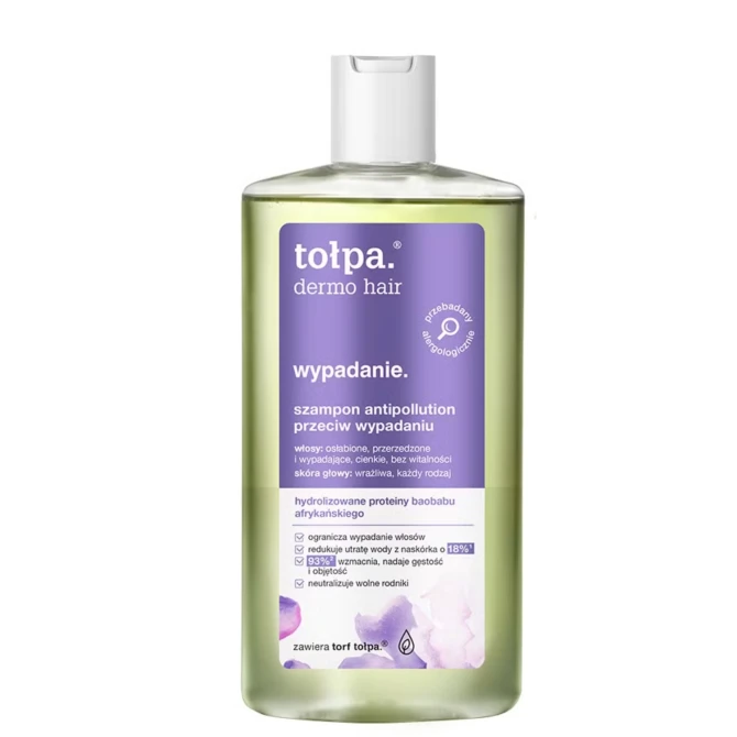 TOŁPA DERMO HAIR wypadanie szampon antipollution przeciw wypadaniu - 250ml (id: 69702)