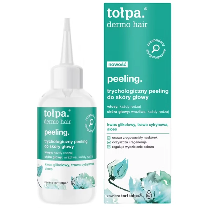 TOŁPA DERMO HAIR trychologiczny peeling do skóry głowy - 100ml (id: 2071)