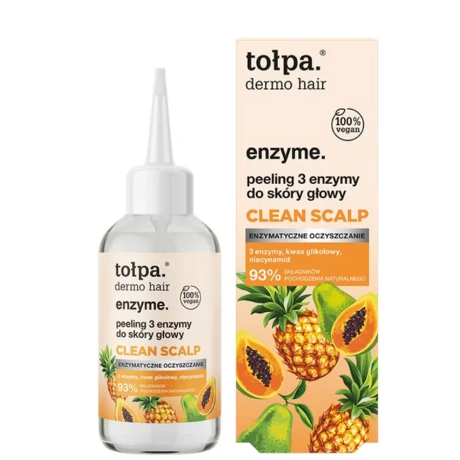 TOŁPA DERMO HAIR ENZYME Peeling 3 Enzymy do skóry głowy - 100ml (id: 72890)