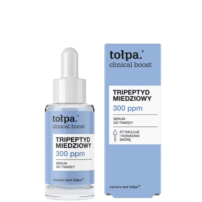 TOŁPA CLINICAL BOOST Tripeptyd Miedziowy 300ppm serum do twarzy - 30ml (id: 72893)