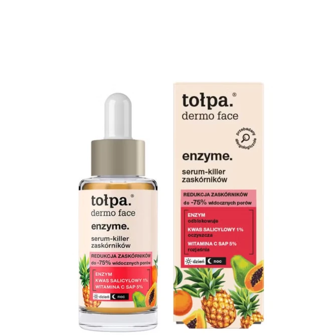 TOŁPA DERMO FACE Enzyme Serum - killer zaskórników - 30ml (id: 72902)