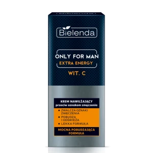 BIELENDA Only For Men Extra Energy Nawilżający krem przeciw oznakom zmęczenia 50 ml