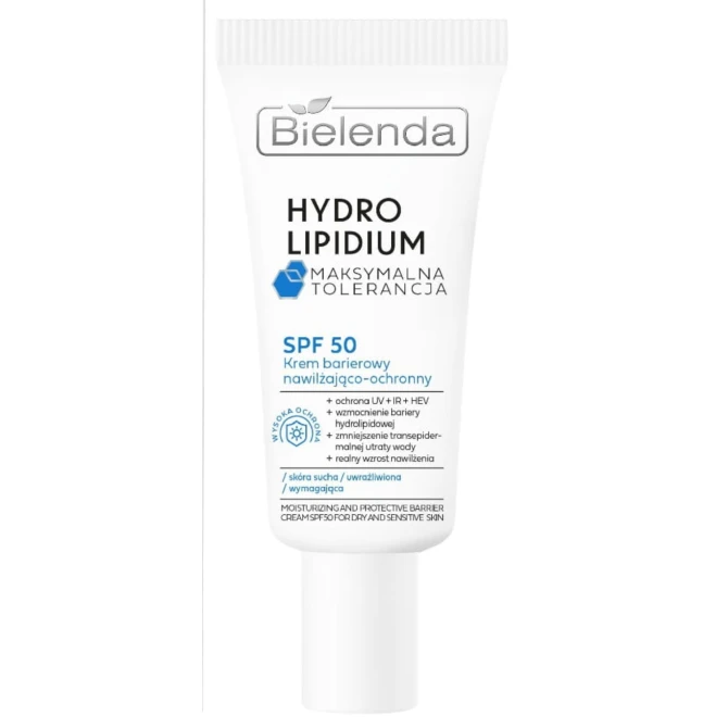 BIELENDA Hydro Lipidium krem barierowy SPF50 nawilżająco-ochronny - 30ml (id: 34688)