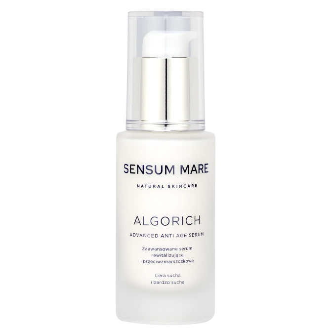 SENSUM MARE Algorich Advanced Anti Age Serum zaawansowane serum rewitalizujące i przeciwzmarszczkowe do skóry suchej i bardzo suchej - 35ml (id: 70567)