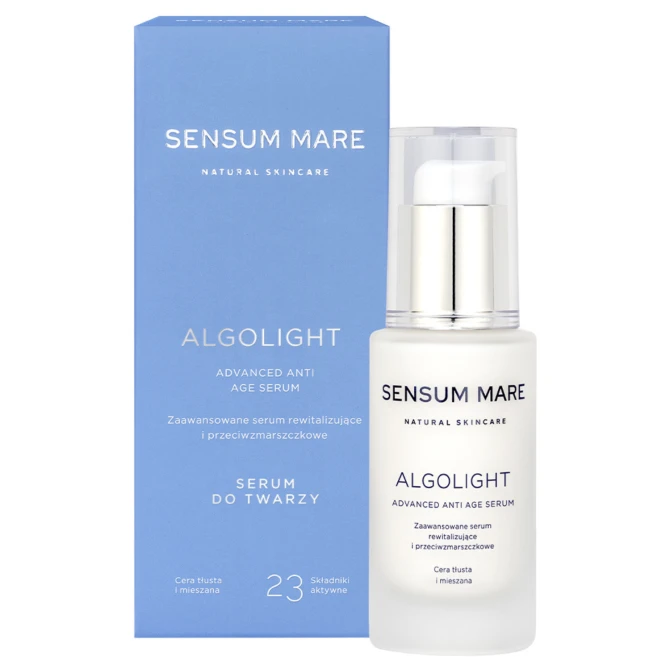 SENSUM MARE Algolight Serum rewitalizujące i przeciwzmarszczkowe do skóry tłustej i mieszanej - 35ml (id: 70569)