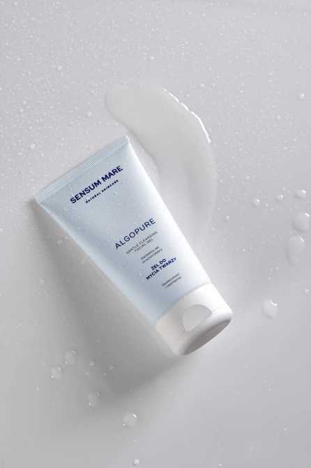 SENSUM MARE Algopure delikatny żel do mycia twarzy z kompleksem 5 alg morskich i wodą z lodowca norweskiego - 150ml (id: 70924)