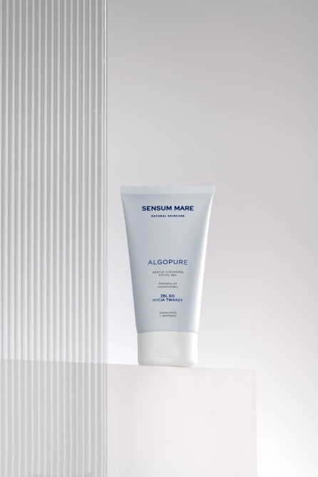 SENSUM MARE Algopure delikatny żel do mycia twarzy z kompleksem 5 alg morskich i wodą z lodowca norweskiego - 150ml (id: 70924)