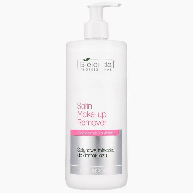 BIELENDA PROFESSIONAL Satin Make-Up Remover satynowe mleczko do demakijażu - 500ml (id: 13394)