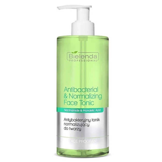 BIELENDA PROFESSIONAL Antibacterial & Normalizing Face Tonic Antybakteryjny tonik normalizujący do twarzy 500 ml