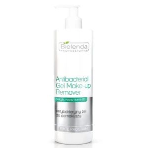 BIELENDA PROFESSIONAL Antibacterial Gel Make-Up Remover antybakteryjny żel do demakijażu twarzy - 500g