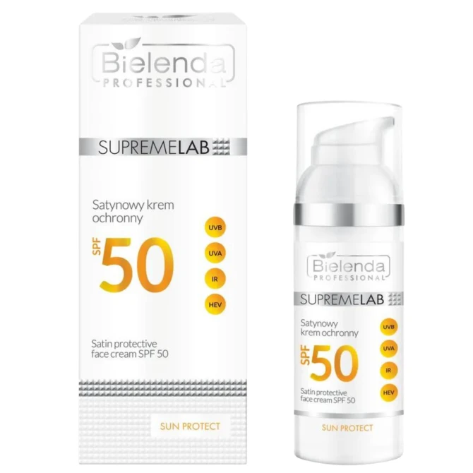 BIELENDA PROFESSIONAL SupremeLab Sun Protect Satynowy Krem Ochronny do twarzy SPF50 - 50ml (id: 12203)