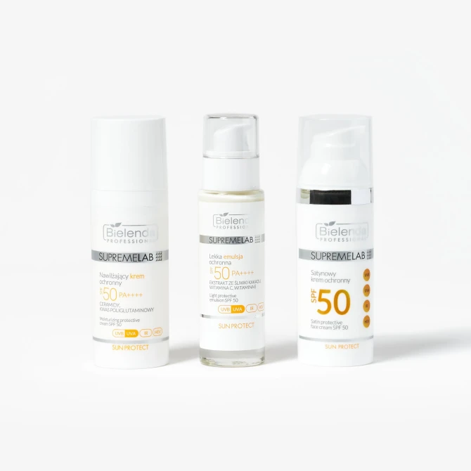 BIELENDA PROFESSIONAL SupremeLab Sun Protect Satynowy Krem Ochronny do twarzy SPF50 - 50ml (id: 12203)