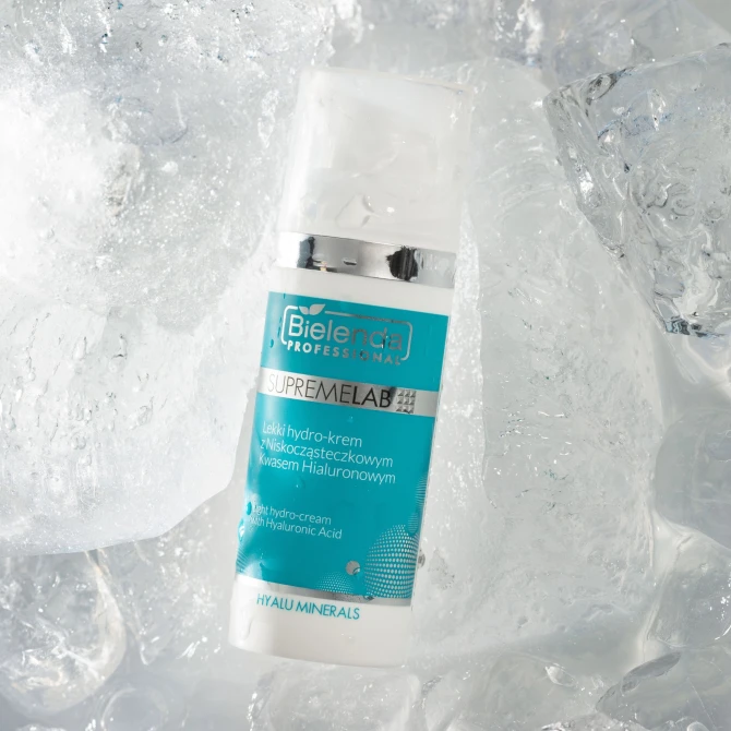 BIELENDA PROFESSIONAL SupremeLab Lekki Hydro-Krem z niskocząsteczkowym kwasem hialuronowym - 50ml (id: 13613)