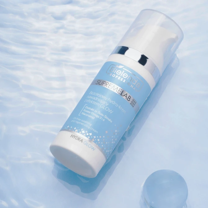 BIELENDA PROFESSIONAL SupremeLab Hydra Glow Bezolejowy Hydro-Krem nawadniający z efektem glow - 50ml (id: 51224)