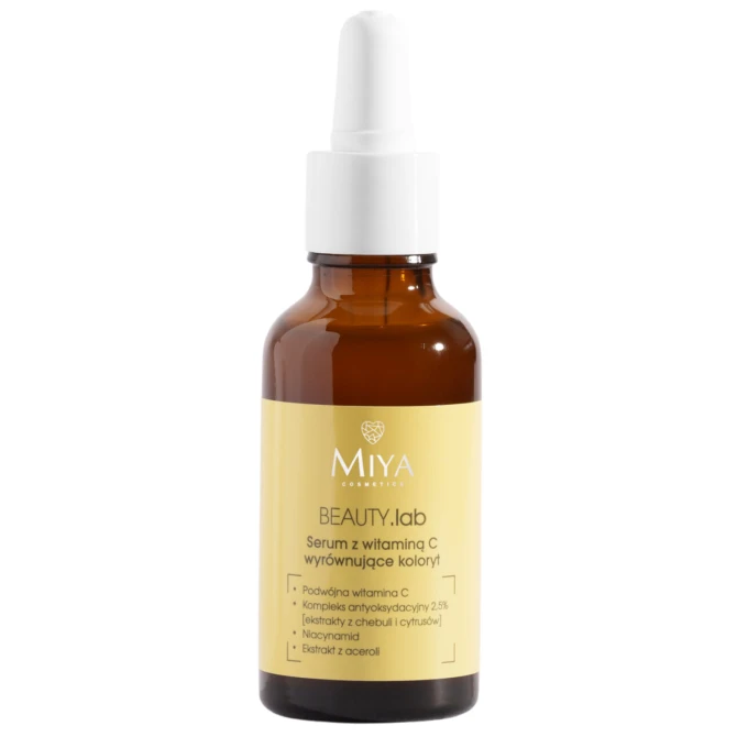 MIYA Cosmetics Beauty.lab Serum Z Witaminą C Wyrównujące Koloryt - 30ml (id: 50309)