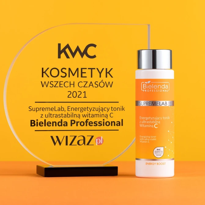 BIELENDA PROFESSIONAL SupremeLab Energy Boost Energetyzujący Tonik z ultrastabilną witaminą C - 200ml (id: 13413)