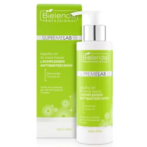 BIELENDA PROFESSIONAL SupremeLab Sebio Derm Łagodny Żel Do Mycia Twarzy z kompleksem antybakteryjnym - 200g