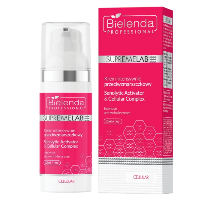 BIELENDA PROFESSIONAL SupremeLab Krem Intensywnie Przeciwzmarszczkowy Senolytic Activator & Cellular Complex - 50ml (id: 73127)